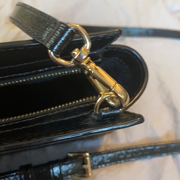 Michael Kors Selma Patent Mini Messenger Bag - Picture 5 of 5